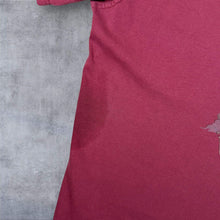 Load image into Gallery viewer, Weird Fish "Game Of Prawns" TV Show Parody Graphic Faded Burgundy Red T-Shirt
