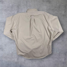 Load image into Gallery viewer, Vintage Polo Ralph Lauren Blake Shirt Mens L Beige 100% Cotton 90s Pony Oxford
