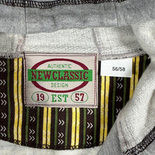 Load image into Gallery viewer, Vintage Y2K Newclassic Quarter Zip Hoodie XXL 56/58 Striped Retro Sweatshirt
