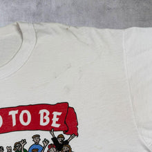 Load image into Gallery viewer, Vintage 80's Russell Athletic "Proud To Be Drug Free" Graphic White Single Stitch T-Shirt
