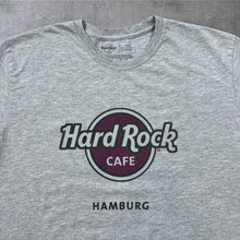Load image into Gallery viewer, Hard Rock Cafe "Hamburg" Souvenir Logo Spellout Graphic T-Shirt

