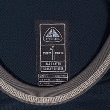 Load image into Gallery viewer, Nike ACG Navy Blue Navy Blue Polyester Sports Short Sleeve Base Layer T-Shirt
