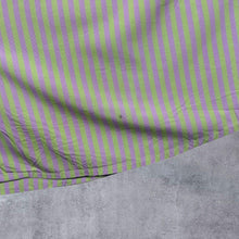 Load image into Gallery viewer, Vintage Lacoste Mini Croc Logo Green Pink Striped Long Sleeve Cotton Shirt
