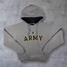 Load image into Gallery viewer, OVB "Army Black Knights" Embroidered College Football Grey Hoodie

