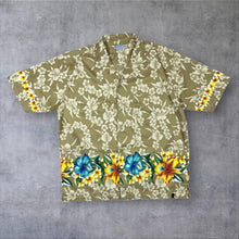 Load image into Gallery viewer, BB Couture London Hawaiian Tropical Floral Patterned Open Collar Shirt
