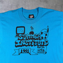 Load image into Gallery viewer, Vintage 1991 Arts Sciences T Shirt Screen Stars Best Single Stitch USA L M 90s
