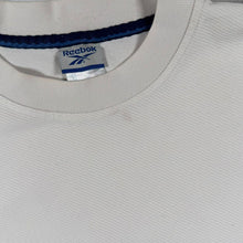 Load image into Gallery viewer, Vintage Reebok Brand Embroidered Logo Spellout White Crewneck Sweatshirt
