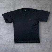Load image into Gallery viewer, Vintage Nike Jordan Classic Embroidered Mini Logo Polyester Sports V-Neck T-Shirt
