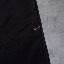 Load image into Gallery viewer, Nike Golf Classic Embroidered Mini Swoosh Logo Black Sports Shorts
