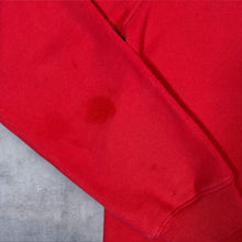 Load image into Gallery viewer, Levi’s Classic White Tab Logo Spellout Red Crewneck Sweatshirt
