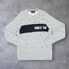 Load image into Gallery viewer, Nike SB Skateboarding Spellout All-Over Print Crewneck Sweatshirt
