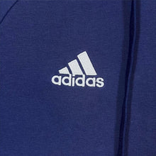 Load image into Gallery viewer, Adidas Classic Essential Embroidered Mini Logo Navy Blue Pullover Hoodie
