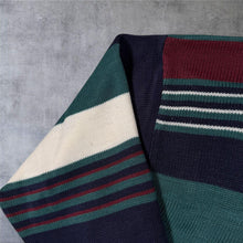Load image into Gallery viewer, Vintage 90s The Sweater Shop Striped Knit Jumper Made in England M L
