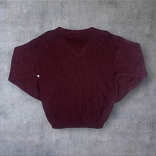 Load image into Gallery viewer, Vintage Menswear Grandad Patterned Acrylic Made In UK Button Sweater
