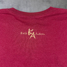 Load image into Gallery viewer, Keith Anderson Country Pop Music Graphic Red Cotton T-Shirt
