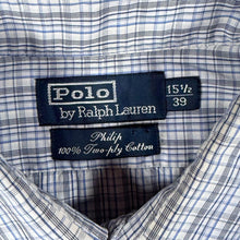 Load image into Gallery viewer, Polo Ralph Lauren "Philip 100% Two Ply Cotton" Check Long Sleeve Dress Shirt
