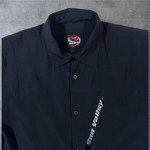 Load image into Gallery viewer, Sun Valley Classic Black Polyester Blend Short Sleeve Shirt
