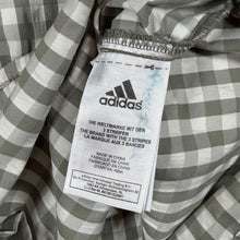 Load image into Gallery viewer, Adidas Clima365 Grey White Check Long Sleeve Polyester Nylon Shirt

