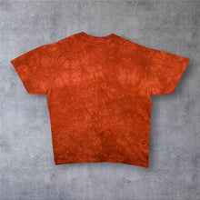 Load image into Gallery viewer, Vintage The Mountain (2000) Tiger Animal Wildlife Graphic Orange Tie Dye T-Shirt

