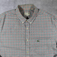 Load image into Gallery viewer, Lacoste "Regular Fit" Multi Check Cotton Long Sleeve Button-Down Shirt
