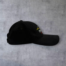 Load image into Gallery viewer, Phuket Thailand Tropical Embroidered Baseball Cap Black Palm Tree Souvenir Hat
