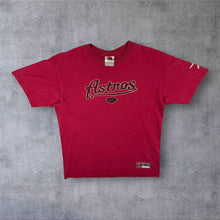 Load image into Gallery viewer, Vintage Nike Team MLB Houston Astros Baseball Graphic Red Cotton T-Shirt
