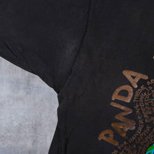 Load image into Gallery viewer, Vintage Pure Art "Panda Plea" Animal Wildlife Graphic Black Single Stitch T-Shirt
