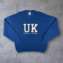 Load image into Gallery viewer, Vintage Jerzees NCAA University Of Kentucky Wildcats Embroidered College Sweatshirt
