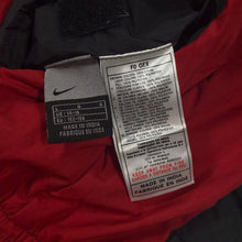 Load image into Gallery viewer, Early 00's Nike Mini Logo Black Red Reversible Padded Puffer Jacket
