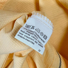 Load image into Gallery viewer, Early 00's Lee Saniforized Union Made Yellow Short Sleeve Cotton Zip Shirt
