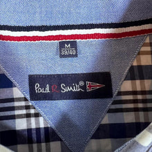 Load image into Gallery viewer, Paul Smith Multi Plaid Check Long Sleeve Cotton Button-Up Shirt
