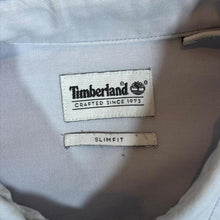 Load image into Gallery viewer, Timberland "Slim Fit" Pale Blue Long Sleeve Cotton Button-Up Shirt
