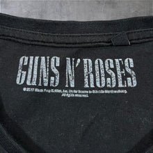 Load image into Gallery viewer, Guns N Roses Graphic Logo Spellout Hard Rock Glam Metal Band  T-Shirt
