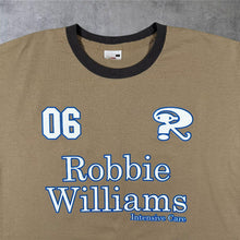 Load image into Gallery viewer, Vintage Robbie Williams (2006) Intensive Care Tour Pop Music Graphic Ringer T-Shirt
