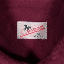 Load image into Gallery viewer, Vintage Camargue Western Style Burgundy Red Cotton Long Sleeve Shirt
