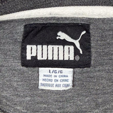 Load image into Gallery viewer, Vintage Puma NFL Buffalo Bills Football Embroidered Spellout Faded Grey Sweatshirt
