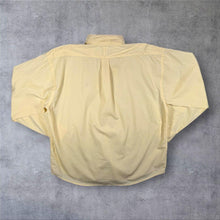 Load image into Gallery viewer, Vintage Ralph Lauren "Blake" Yellow Long Sleeve Cotton Button-Down Shirt
