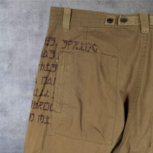 Load image into Gallery viewer, Early 00's Lee Cooper Brown Khaki Y2K Straight Leg Cargo Trousers
