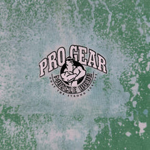 Load image into Gallery viewer, Vintage Pro Gear Muscle Wear T Shirt XXL XL Green Bleach Bodybuilding Graphic
