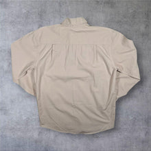 Load image into Gallery viewer, Atlas For Men Cowboy Western Filigree Panel Beige Long Sleeve Popper Shirt
