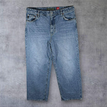 Load image into Gallery viewer, Superdry Denim Classic Blue Denim Straight Leg Loose Fit Jeans
