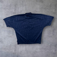 Load image into Gallery viewer, Vintage 90's Umbro Embossed Big Logo Spellout Tape Sleeve Polyester T-Shirt
