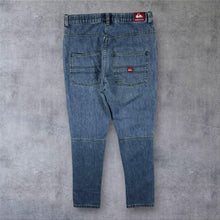 Load image into Gallery viewer, Vintage Y2K Quiksilver QuikJean Slim Skate Denim Jeans Blue Size 30 Surf 90s
