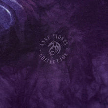 Load image into Gallery viewer, The Mountain Anne Stokes Collection Gothic Fairy Fantasy Purple Tie Dye T-Shirt
