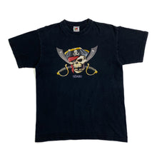 Load image into Gallery viewer, FOTL “RUGEN” Pirate Skull Crossbones Souvenir Graphic T-Shirt
