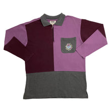 Load image into Gallery viewer, NORTHERN REFLECTIONS Colour Block 1/4 Zip Collared Sweatshirt
