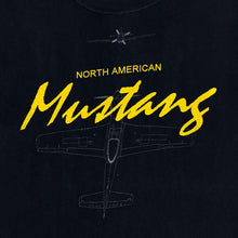 Load image into Gallery viewer, USAAF “North American Mustang” Air Force Military Spellout Graphic T-Shirt
