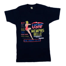 Load image into Gallery viewer, Screen Stars USAF “Memphis Belle” Air Force Military Graphic Single Stitch T-Shirt
