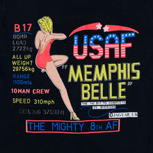 Load image into Gallery viewer, Screen Stars USAF “Memphis Belle” Air Force Military Graphic Single Stitch T-Shirt
