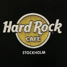 Load image into Gallery viewer, HARD ROCK CAFE “Stockholm” Souvenir Spellout Graphic T-Shirt
